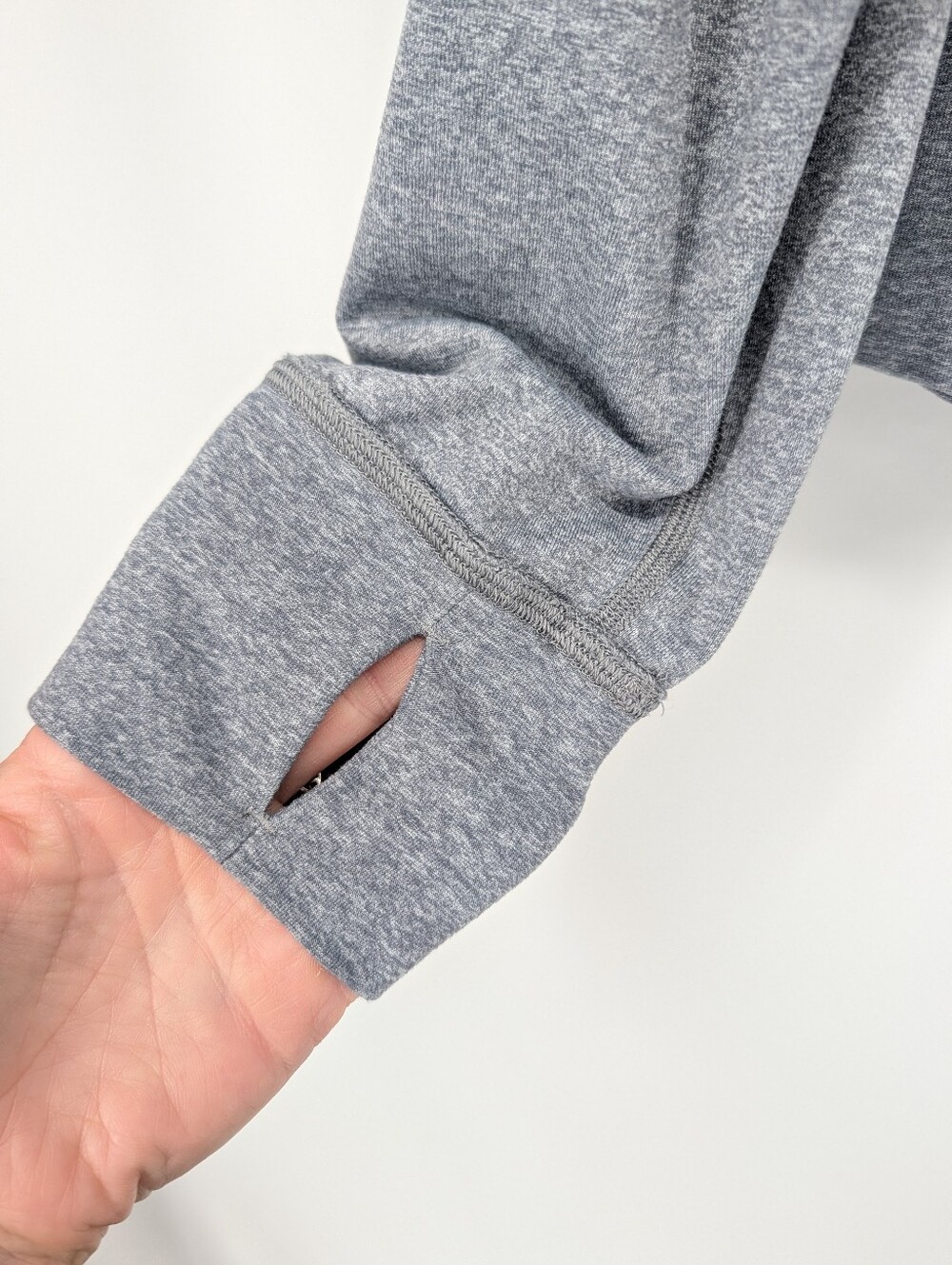 Lululemon Ready To Rulu Pullover Size 12 Grey - Picture 6 of 9